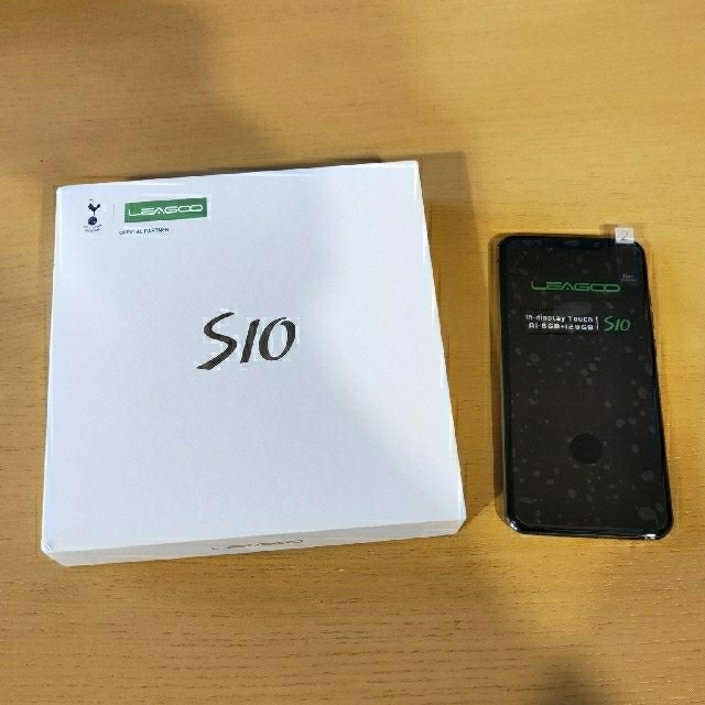 スマートフォン/携帯電話LEAGOO S10 美品 ディスプレイ内指紋認証