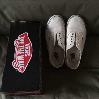 ヴァンズ(VANS)の再セール◎VANS 白スニーカー(スニーカー)