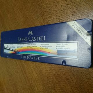 ファーバーカステル(FABER-CASTELL)のファーバーカステル 水彩色鉛筆 6色(色鉛筆)