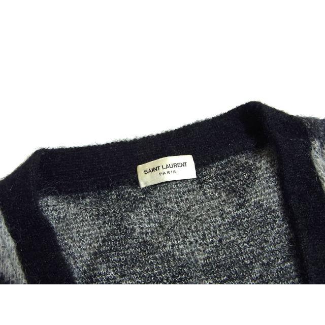 SAINT LAURENT PARIS モヘア モヘヤ ニットカーディガン www.mindel.gob.sv