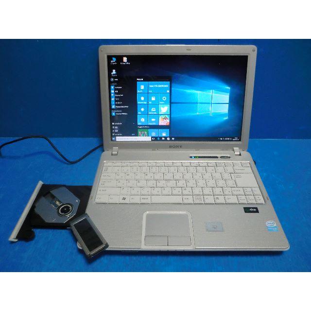 SONY - ★Win10/ SONY ノートパソコン VAIO VGN-C51HB★