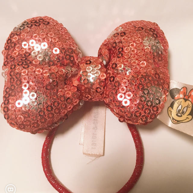 Disney(ディズニー)のミニーちゃんリボン レディースのヘアアクセサリー(ヘアゴム/シュシュ)の商品写真