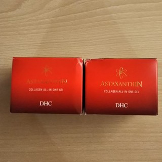 ディーエイチシー(DHC)のDHCアスタキサンチンコラーゲンオールインワンジェル２個セット(オールインワン化粧品)