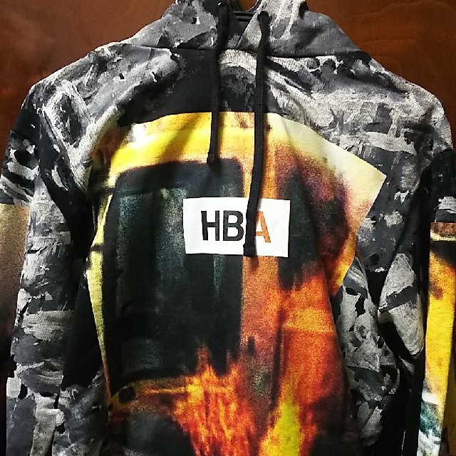 Hood by air グラフィック パーカー L 未使用定価8万  HBA