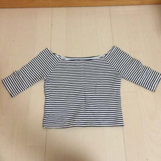 スナイデル(SNIDEL)のスナイデル♡オフショルショート丈トップス(Tシャツ(半袖/袖なし))