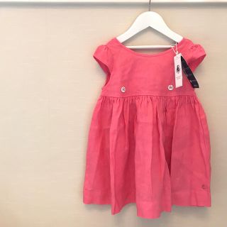 プチバトー(PETIT BATEAU)の【kayasa様 ご専用】プチバトー リネンワンピース 4a(ワンピース)