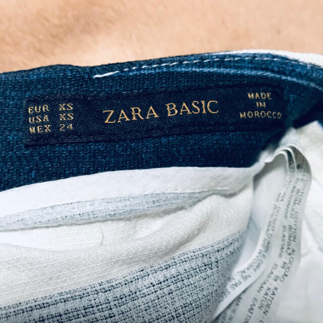 ZARA(ザラ)の最終価格値下げ！新品♡ボーダー スカート レディースのスカート(ひざ丈スカート)の商品写真