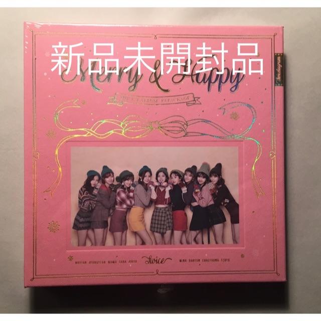 TWICE Merry&Happy Happy Ver 新品未開封品 エンタメ/ホビーのCD(K-POP/アジア)の商品写真