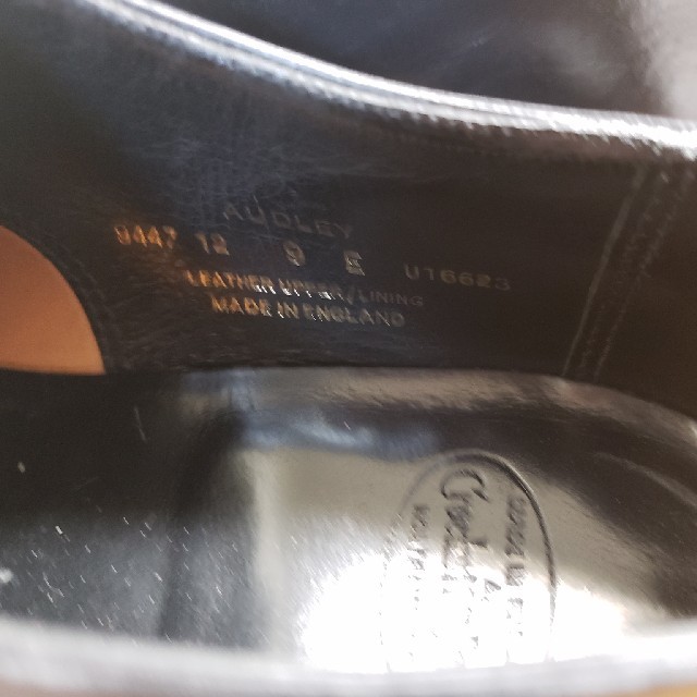 Crockett&Jones(クロケットアンドジョーンズ)のクロケット＆ジョーンズ オードリー uk9 E メンズの靴/シューズ(ドレス/ビジネス)の商品写真