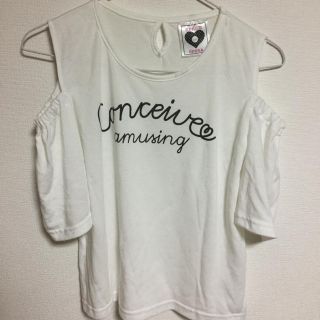 肩出しTシャツ(Tシャツ(半袖/袖なし))