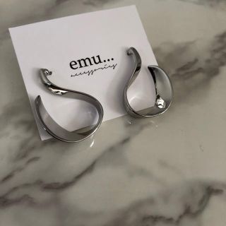 エンフォルド(ENFOLD)の#499  再販♡メタルカーブデザイン  ピアス(ピアス)