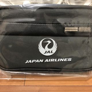 ゼロハリバートン(ZERO HALLIBURTON)のJALアメニティ ゼロハリバートン ポーチ(旅行用品)