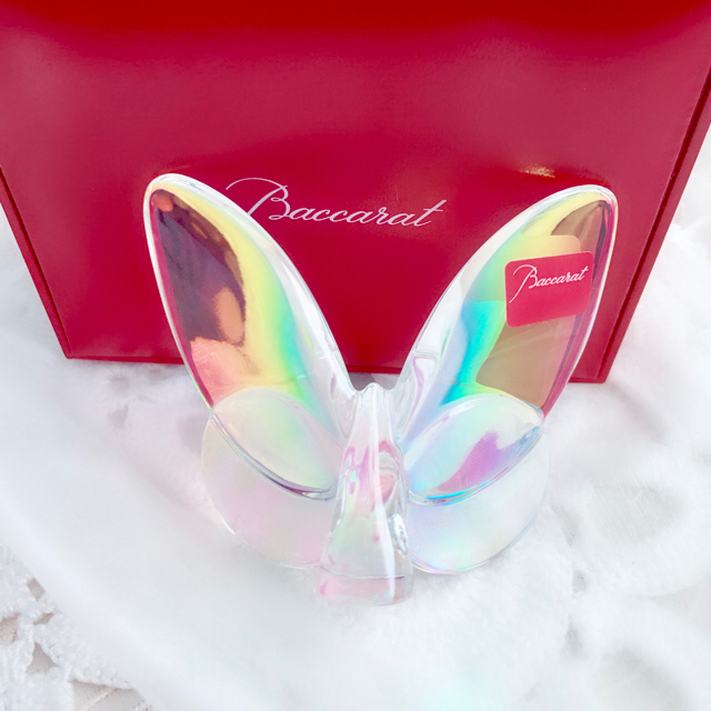 Baccarat - バカラ ラッキーバタフライ パピヨン Baccarat 蝶の通販 by Baccarat - バカラ ラッキーバタフライ パピヨン Baccarat 蝶の通販 by
