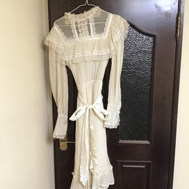 GUNNE SAX(ガニーサックス)のレースアンティークワンピース レディースのワンピース(ひざ丈ワンピース)の商品写真