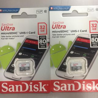 サンディスク(SanDisk)のSanDisk microSD 32GB 1枚(PC周辺機器)