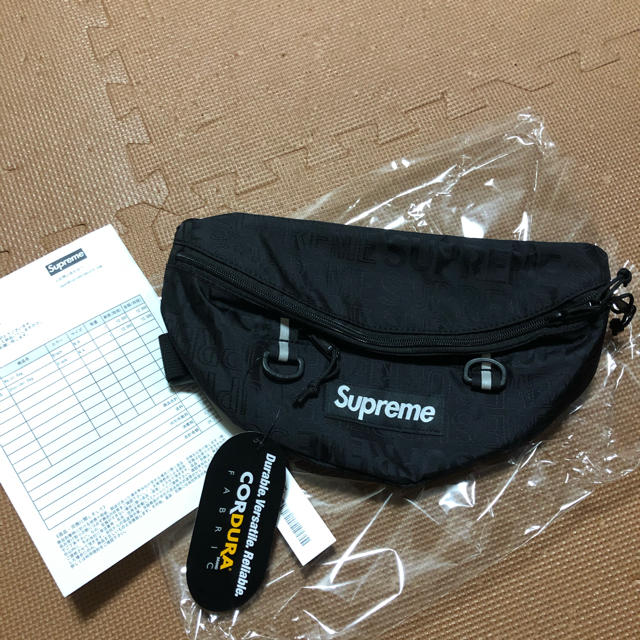 supreme 立ち上げ ウエストバックバッグ