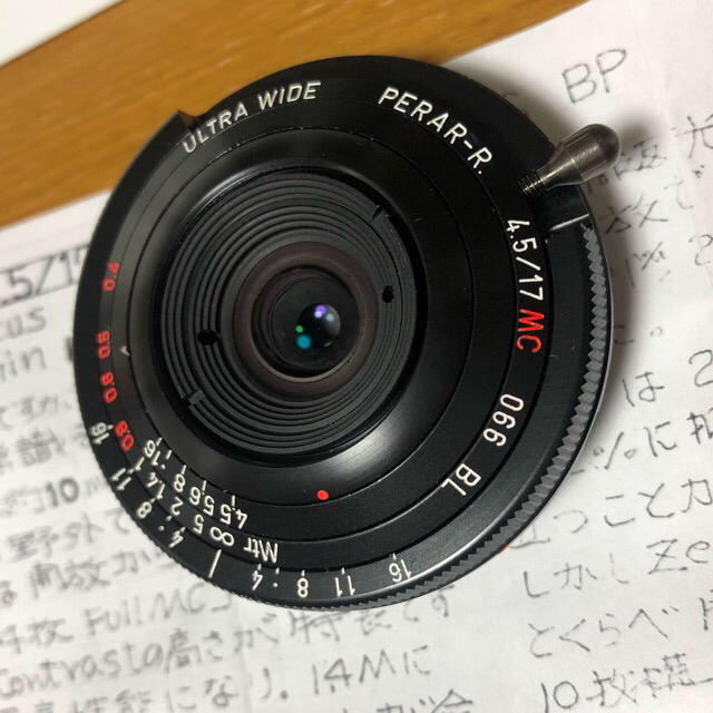 LEICA(ライカ)の宮崎光学MS-Optics Ultra Wide Perar-R17mmf4.5 スマホ/家電/カメラのカメラ(レンズ(単焦点))の商品写真