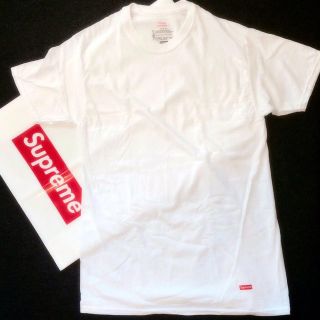 シュプリーム(Supreme)のSupreme×Hanes ロゴTシャツ(Tシャツ(半袖/袖なし))