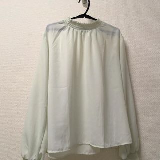 ハニーズ(HONEYS)の【即購入可】春物 ブラウス ミントグリーン(シャツ/ブラウス(長袖/七分))