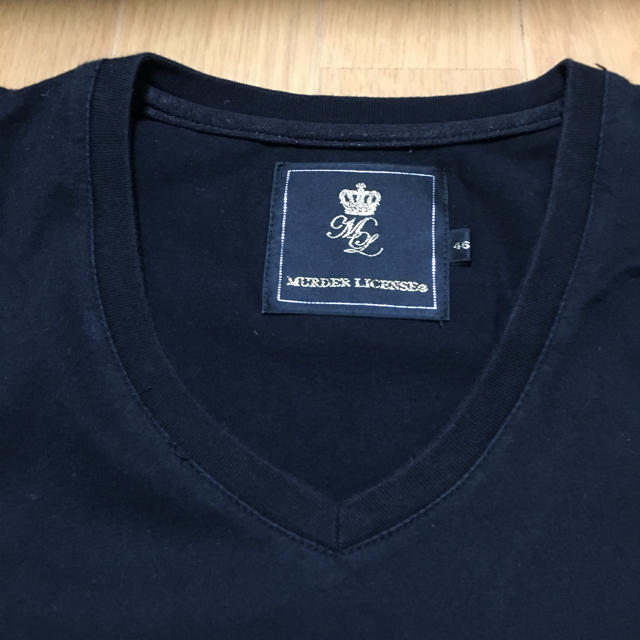 Murder License(マーダーライセンス)のMURDER LICENSE Tシャツ サイズ46 メンズのトップス(Tシャツ/カットソー(半袖/袖なし))の商品写真