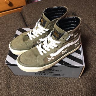 ダブルタップス(W)taps)のwtaps  vans vault sk8-hi 26cm 美品(スニーカー)