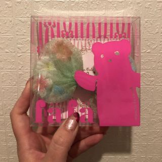 フェフェ(fafa)のfafa ふわふわヘアクリップ ミント(ファッション雑貨)