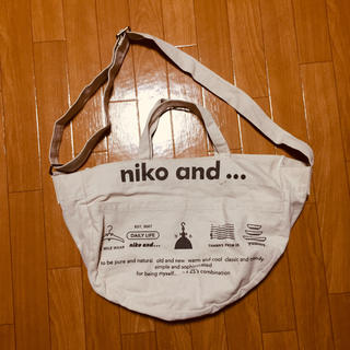 ニコアンド(niko and...)のniko and... 2WAYバッグ(ショルダーバッグ)