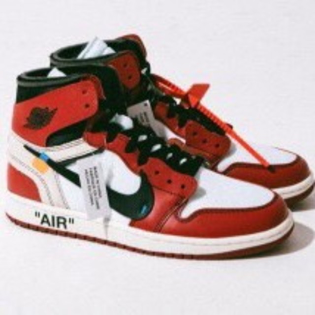 OFF-WHITE - オフホワイト×ナイキ エアジョーダン1の通販 by バース's shop｜オフホワイトならラクマ