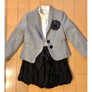 ザラキッズ(ZARA KIDS)の入学式3点セット（女の子）110cm(ドレス/フォーマル)