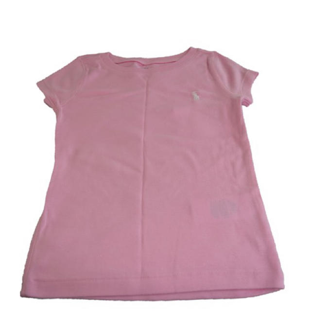 Ralph Lauren(ラルフローレン)のRALPH LAUREN  ワンポイントロゴ付きTシャツ【KIDS】 キッズ/ベビー/マタニティのキッズ服女の子用(90cm~)(Tシャツ/カットソー)の商品写真