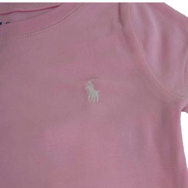 Ralph Lauren(ラルフローレン)のRALPH LAUREN  ワンポイントロゴ付きTシャツ【KIDS】 キッズ/ベビー/マタニティのキッズ服女の子用(90cm~)(Tシャツ/カットソー)の商品写真
