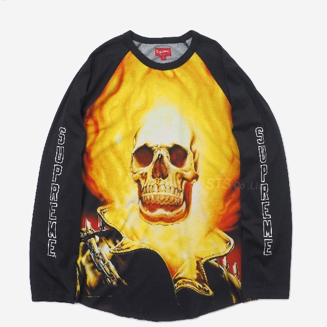 Mサイズ Supreme Ghost Rider Raglan L/S Top