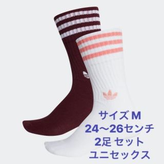 アディダス(adidas)の新品 アディダス サイズM ソックス 靴下 adidas  24〜26センチ (ソックス)