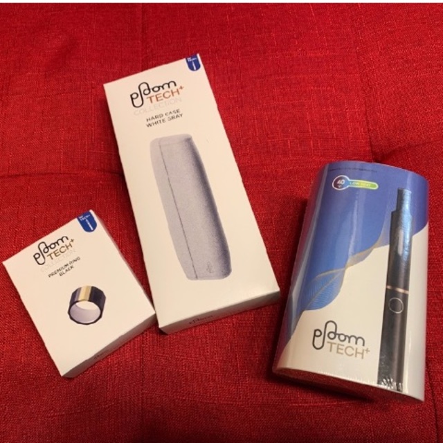 PloomTECH(プルームテック)のPloom TECH＋ ホワイト、ケース、リング メンズのファッション小物(タバコグッズ)の商品写真