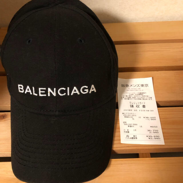 帽子balenciaga キャップ