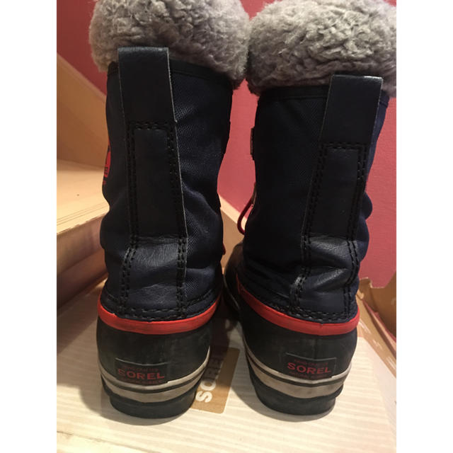 SOREL(ソレル)のsorel  kids  snow スノーブーツ NV 21 キッズ/ベビー/マタニティのキッズ靴/シューズ(15cm~)(長靴/レインシューズ)の商品写真