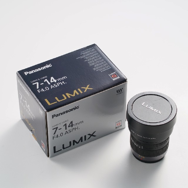 Panasonic(パナソニック)のPanasonic Lumix 7-14mm f4.0マイクロフォーサーズレンズ スマホ/家電/カメラのカメラ(レンズ(ズーム))の商品写真