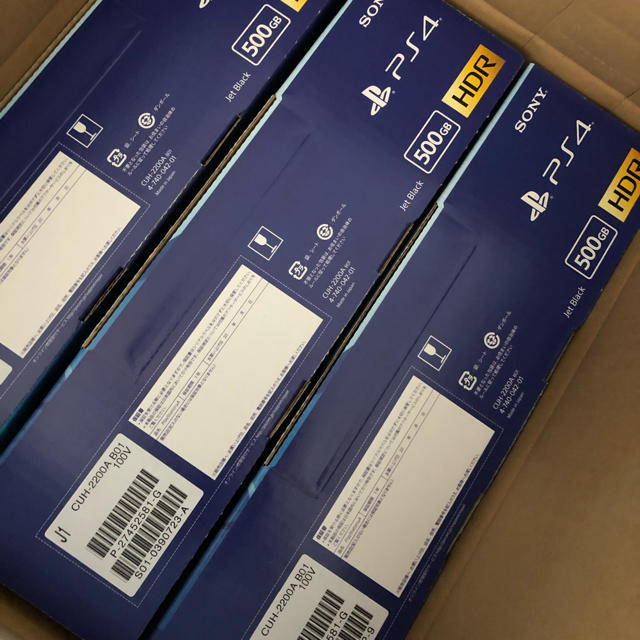 お買得】 500GB 【新品未開封】PS4 - PlayStation4 4台 送料込み