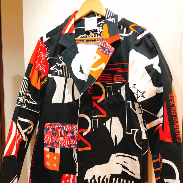 Calvin Klein(カルバンクライン)のJREX様専用　T-Pablow着用 カルバンクライン ロングコート メンズのジャケット/アウター(トレンチコート)の商品写真