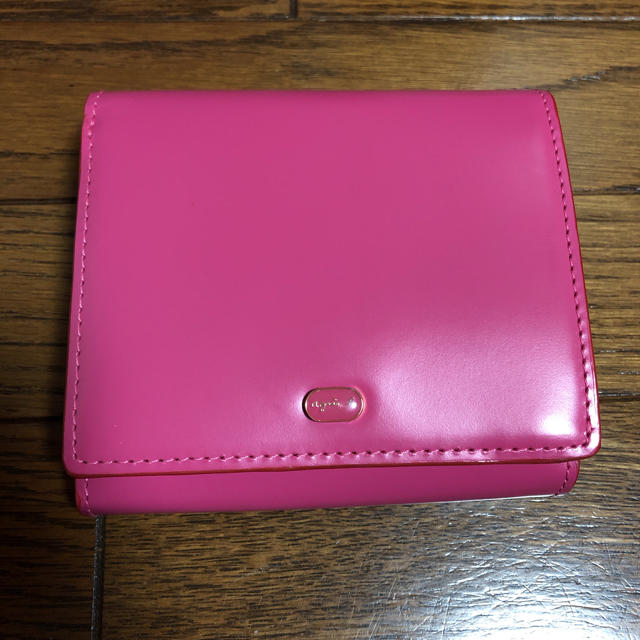agnes b.(アニエスベー)のアニエス・ベー 折財布 ピンク レディースのファッション小物(財布)の商品写真