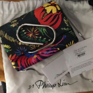 スリーワンフィリップリム(3.1 Phillip Lim)の美品　ヴォーグ掲載 フィリップリム ミニショルダー ウォレット(ショルダーバッグ)