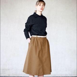 マーガレットハウエル(MARGARET HOWELL)の【更に値下げ！】2018SS マーガレットハウエル  襟つきニット(ニット/セーター)