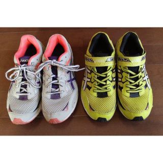 アシックス(asics)のアシックス レーザービーム＜黄色のみ＞　23.0cm(スニーカー)