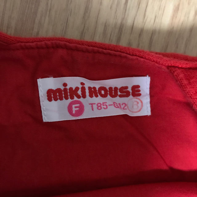 mikihouse(ミキハウス)のミキハウス ロンパース キッズ/ベビー/マタニティのベビー服(~85cm)(ロンパース)の商品写真