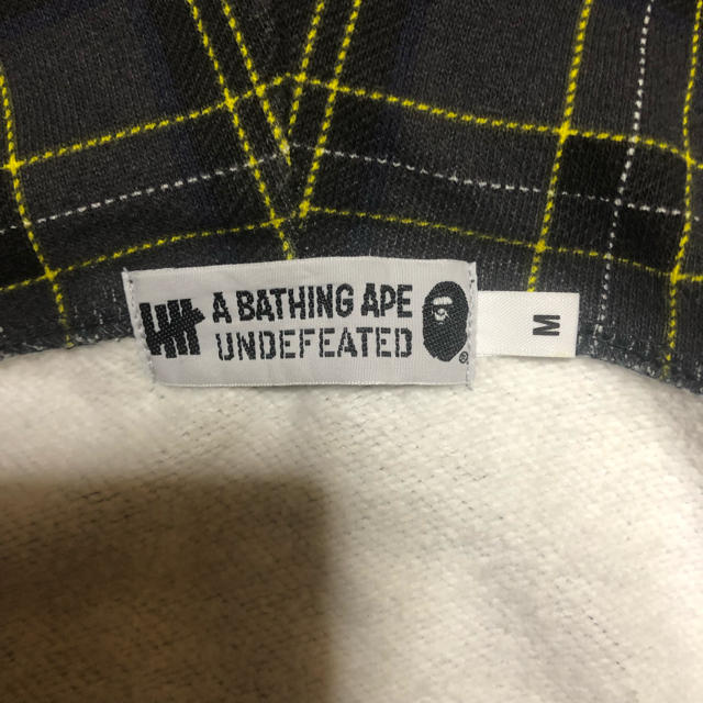 A Bathing Ape × Undefeated シャークパーカー