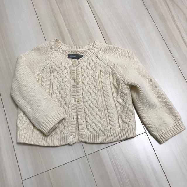 babyGAP(ベビーギャップ)のbaby GAP 70〜80センチ カーディガン キッズ/ベビー/マタニティのベビー服(~85cm)(カーディガン/ボレロ)の商品写真