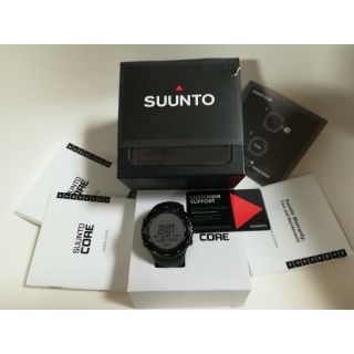 スント(SUUNTO)のスント コア のレギュラーブラック(腕時計(デジタル))