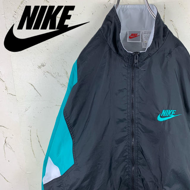 NIKE(ナイキ)のユウ様専用【激レア】NIKE ナイキ ナイロンジャケット 90's 銀タグ メンズのジャケット/アウター(ナイロンジャケット)の商品写真