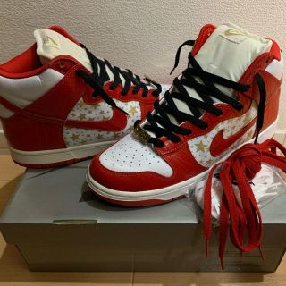 シュプリーム(Supreme)の28cm dunk high pro sb supreme シュプダン 2nd(スニーカー)