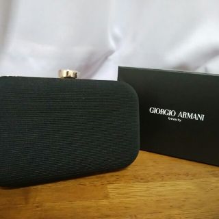 ジョルジオアルマーニ(Giorgio Armani)のジョルジオアルマーニビューティ クラッチバッグ(クラッチバッグ)